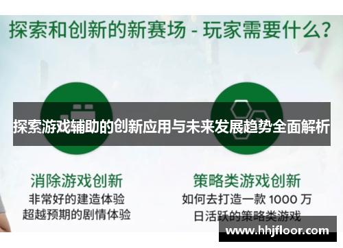 探索游戏辅助的创新应用与未来发展趋势全面解析